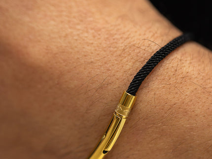 Noir Doré Bracelet