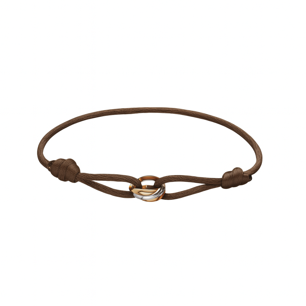 Trinity Cord Bracelet - Satin Bracelet Unisex | Luxière