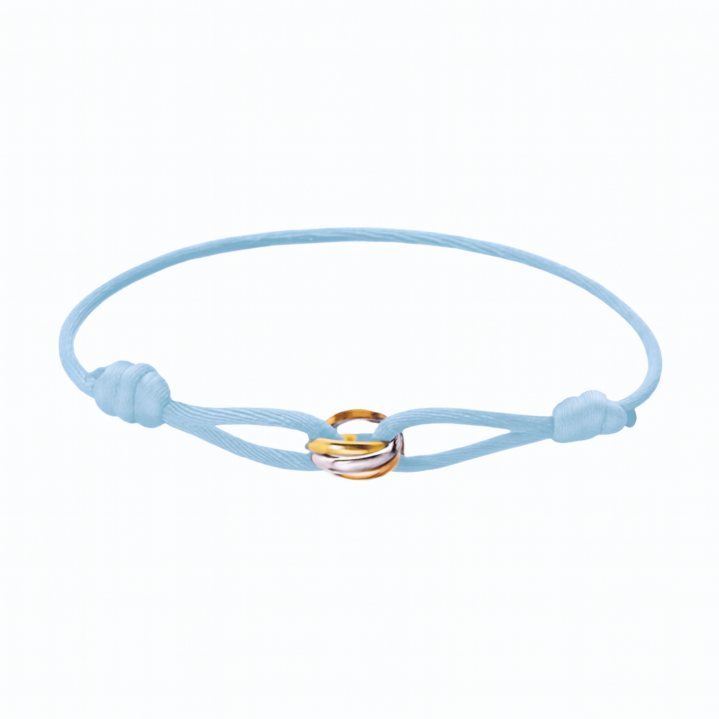 Trinity Cord Bracelet - Satin Bracelet Unisex | Luxière